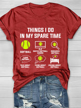 Thing I Do In My Spare Time T-Shirt 2023-03-14 InsStreet